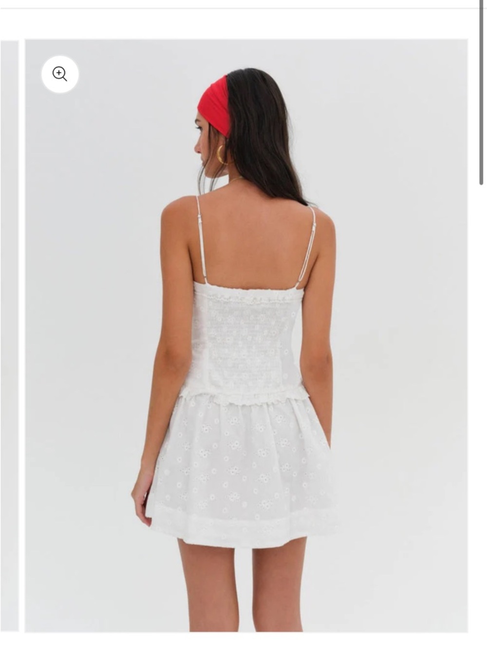 For Love And Lemons Marlow Mini Dress M Bridal Bachelorette - Picture 2 of 8